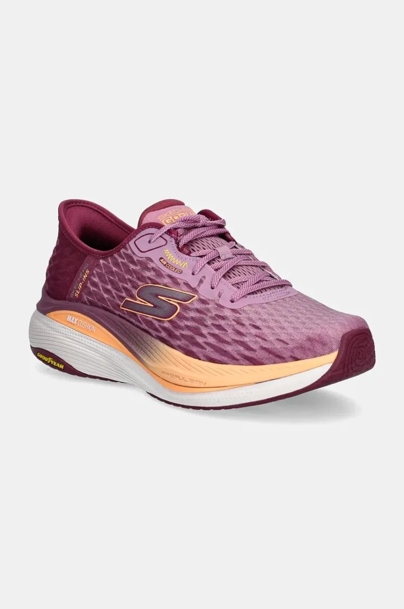 Skechers pantofi de alergat Max Cushioning Propulsion - Vitality culoarea violet