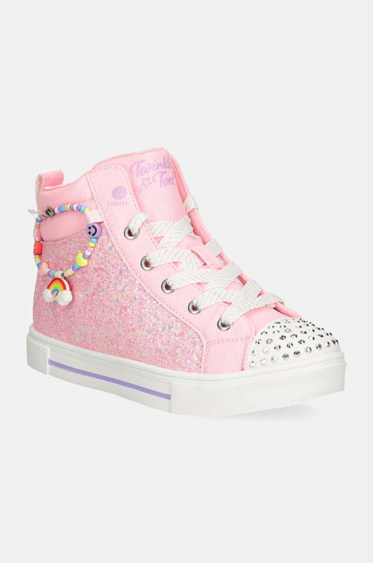 Skechers tenisi copii TWINKLE SPARKS culoarea roz