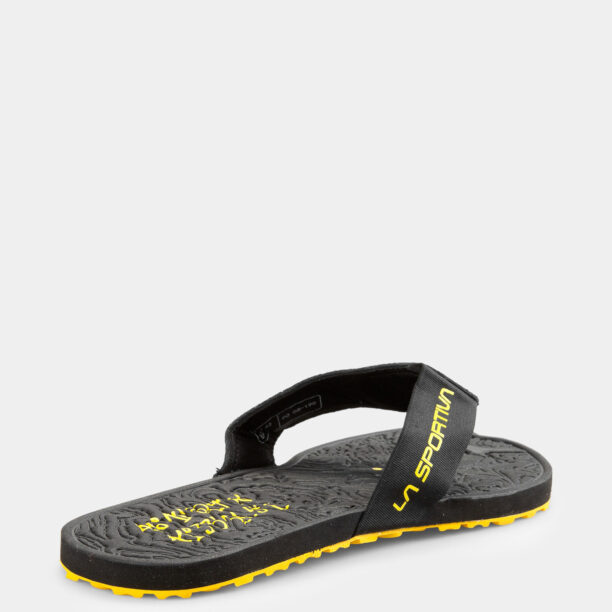 Preţ Șlapi La Sportiva Jandal - black/yellow