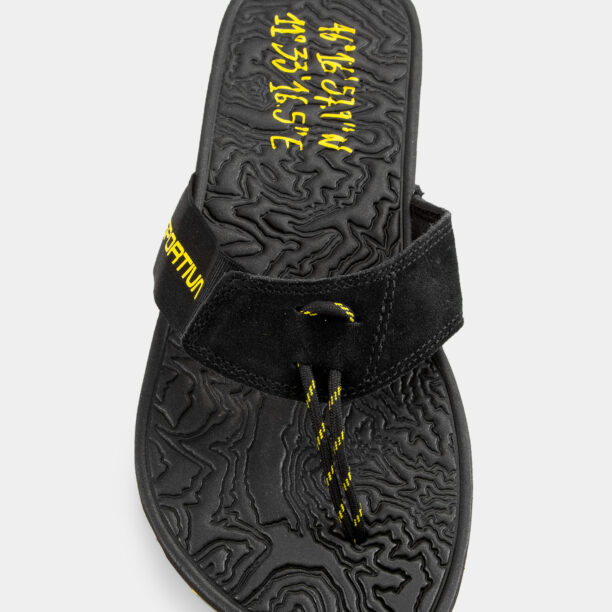 Original Șlapi La Sportiva Jandal - black/yellow