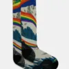 Smartwool ciorapi de schi Zero Cushion Rainbow Trails Print SW002619