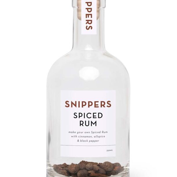 Snippers set pentru aromatizarea alcoolului Botanicals Spiced Rum 350 ml