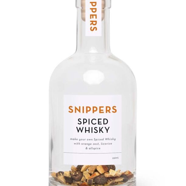 Snippers set pentru aromatizarea alcoolului Botanicals Spiced Whisky 350 ml