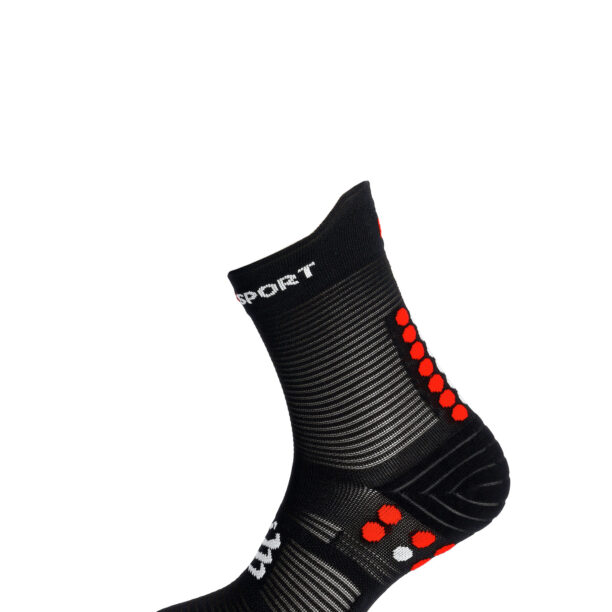 Preţ Șosete Compressport Pro Racing Socks v4.0 Run High - black/red