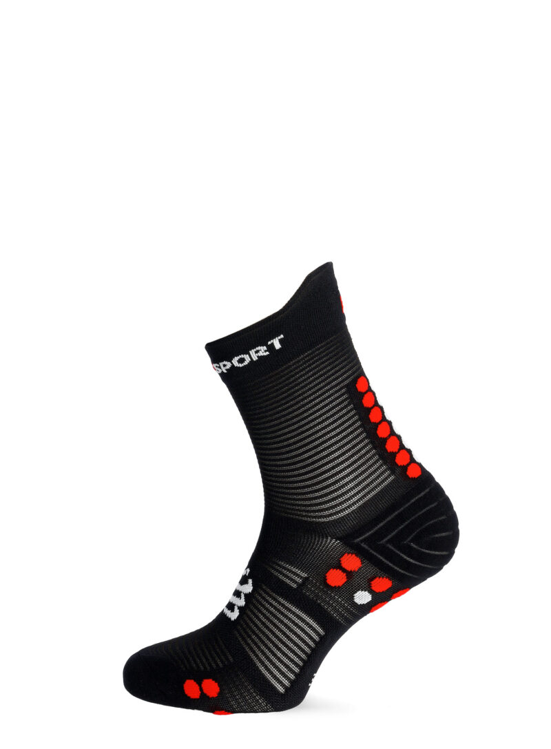 Preţ Șosete Compressport Pro Racing Socks v4.0 Run High - black/red