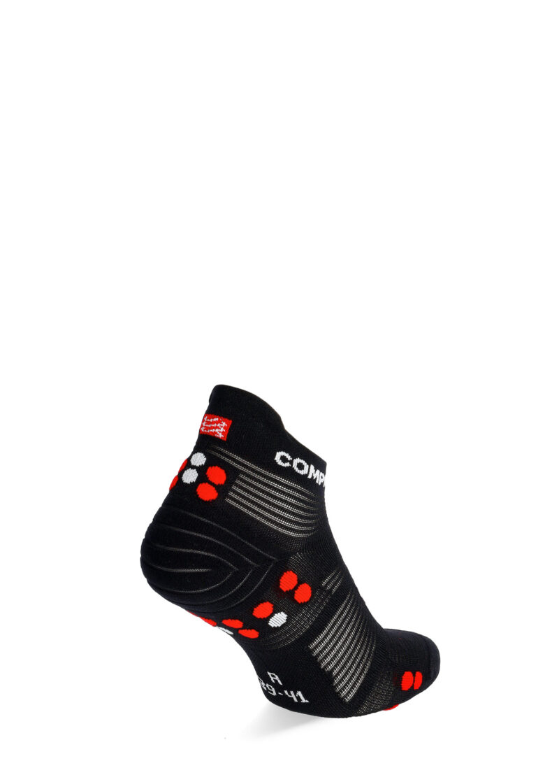 Șosete Compressport Pro Racing Socks v4.0 Run Low - black/red preţ