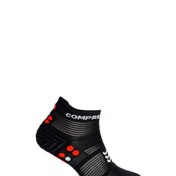 Cumpăra Șosete Compressport Pro Racing Socks v4.0 Run Low - black/red