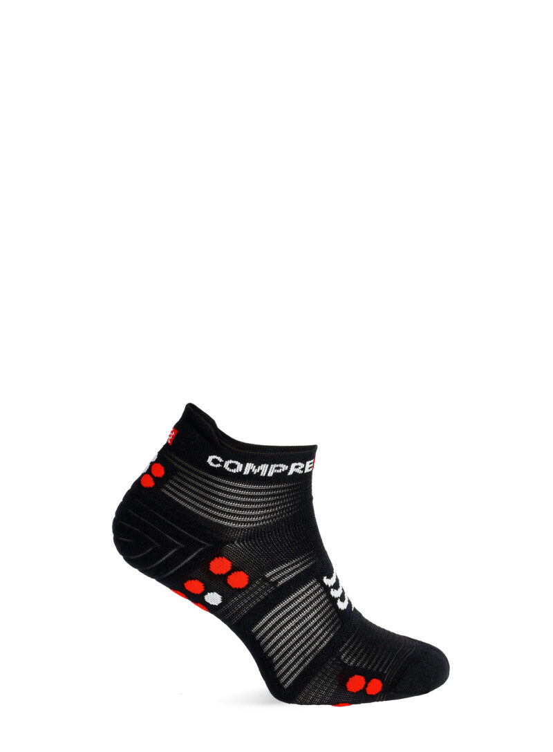 Cumpăra Șosete Compressport Pro Racing Socks v4.0 Run Low - black/red