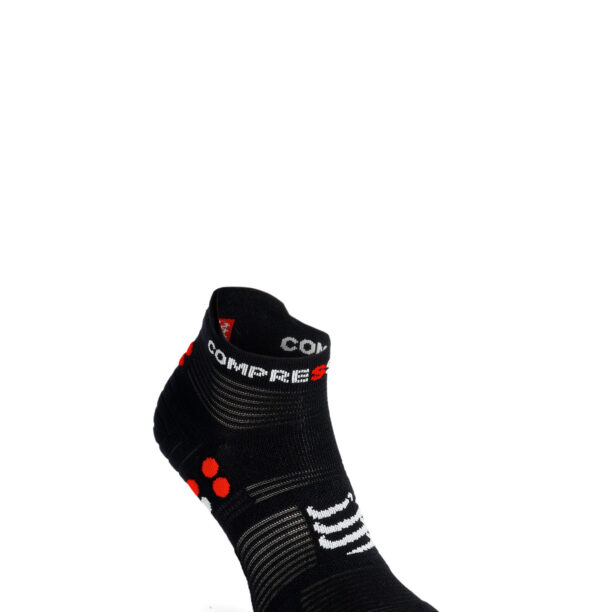 Șosete Compressport Pro Racing Socks v4.0 Run Low - black/red