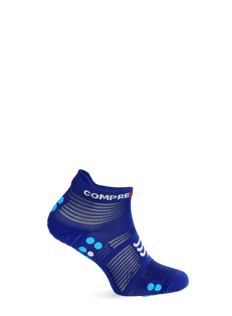 Cumpăra Șosete Compressport Pro Racing Socks v4.0 Run Low - sodalite/fluo blue