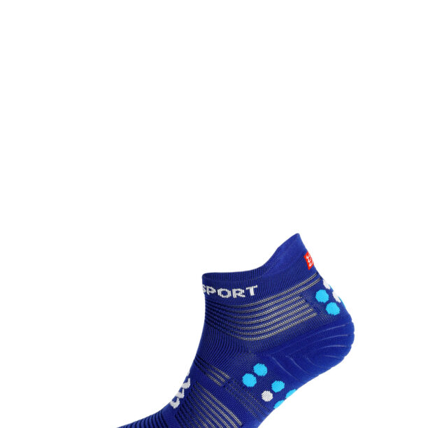 Preţ Șosete Compressport Pro Racing Socks v4.0 Run Low - sodalite/fluo blue