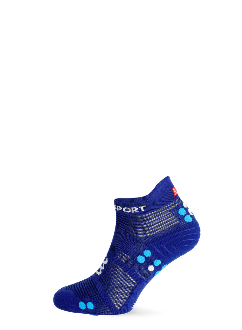 Preţ Șosete Compressport Pro Racing Socks v4.0 Run Low - sodalite/fluo blue