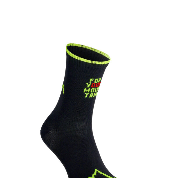 Cumpăra Șosete La Sportiva For Your Mountain Socks - black/neon