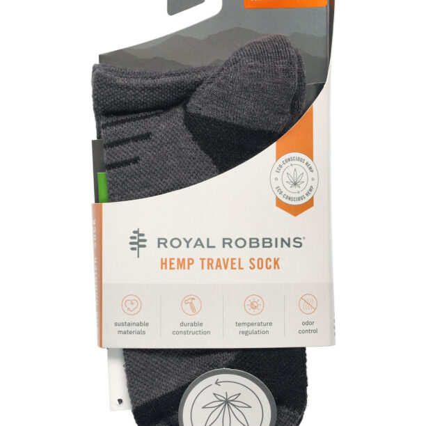 Original Șosete Royal Robbins Unisex Bug Barrier Venture Compression Sock - asphalt