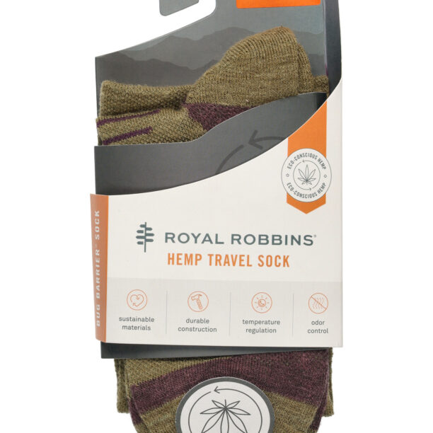 Original Șosete Royal Robbins Unisex Bug Barrier Venture Compression Sock - lizard