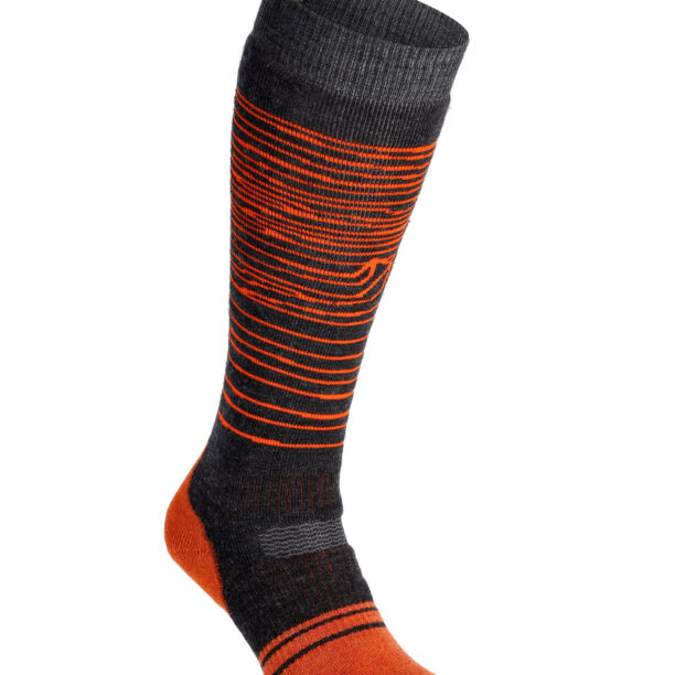 Șosete Smartwool Snowboard FC Iguchi Pattern OTC Socks - charcoal