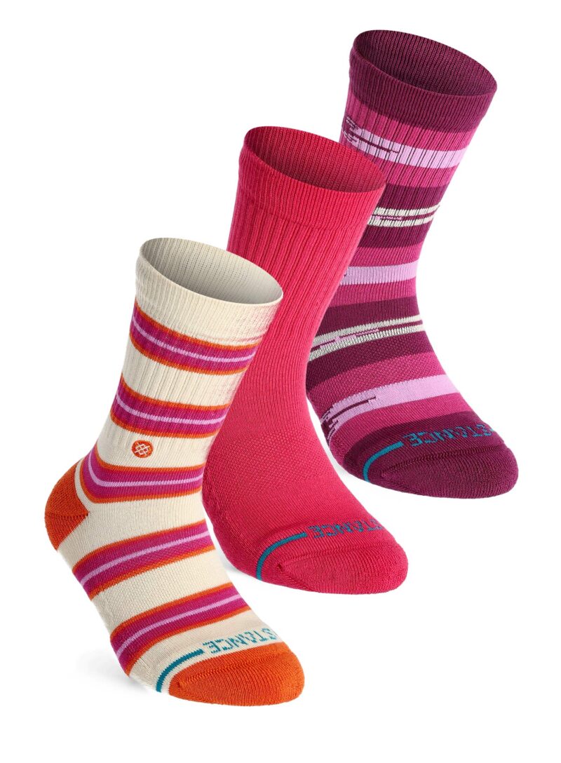 Șosete Stance Kids Trailbound 3 Pack - pink