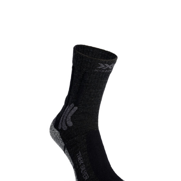 Șosete X-Socks Trek Silver - opal blk/dolomite grey melange