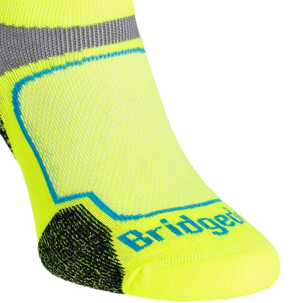 Original Șosete alergare Bridgedale Ultralight T2 Coolmax Sport Low - yellow