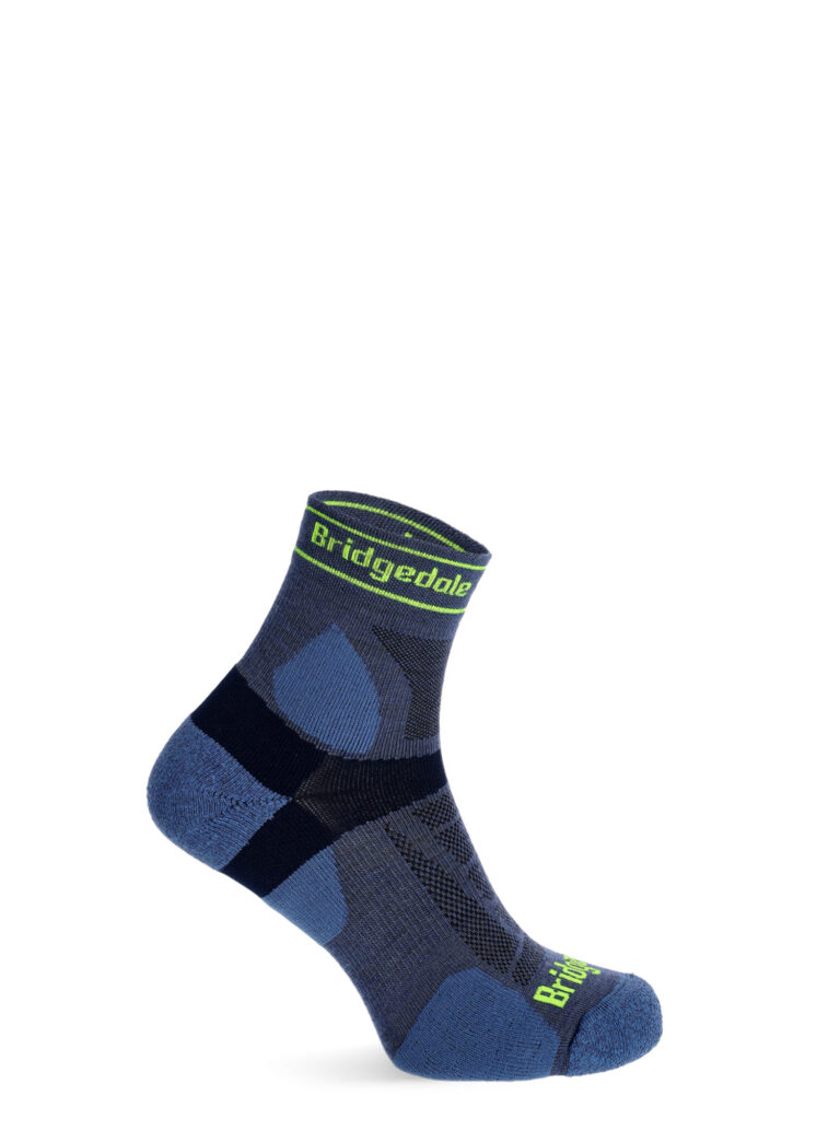 Cumpăra Șosete alergare Bridgedale Ultralight T2 Merino Sport 3/4 Crew - blue