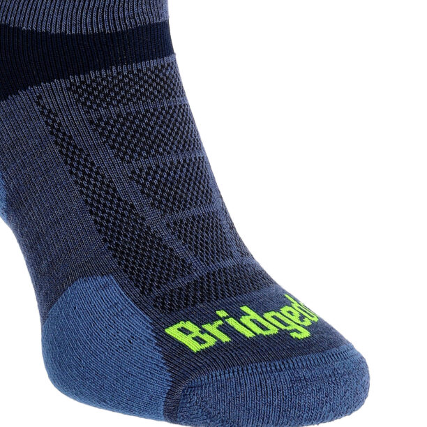 Original Șosete alergare Bridgedale Ultralight T2 Merino Sport Low - blue