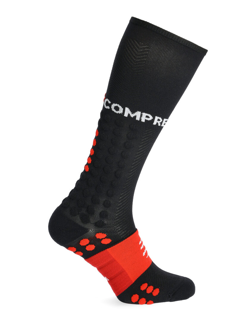 Cumpăra Șosete alergare Compressport Compression Full Socks Run - black