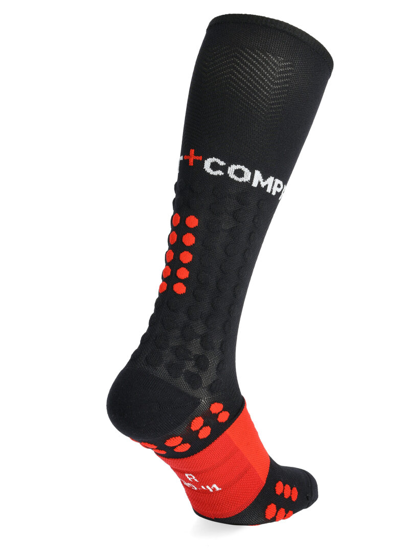 Preţ Șosete alergare Compressport Compression Full Socks Run - black