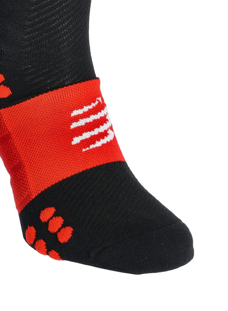 Original Șosete alergare Compressport Compression Full Socks Run - black