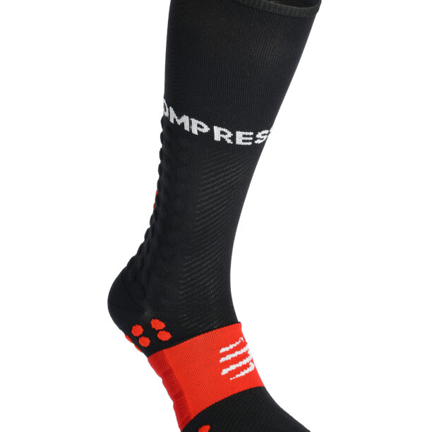 Șosete alergare Compressport Compression Full Socks Run - black