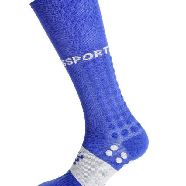 Cumpăra Șosete alergare Compressport Compression Full Socks Run - dazz blue/sugar