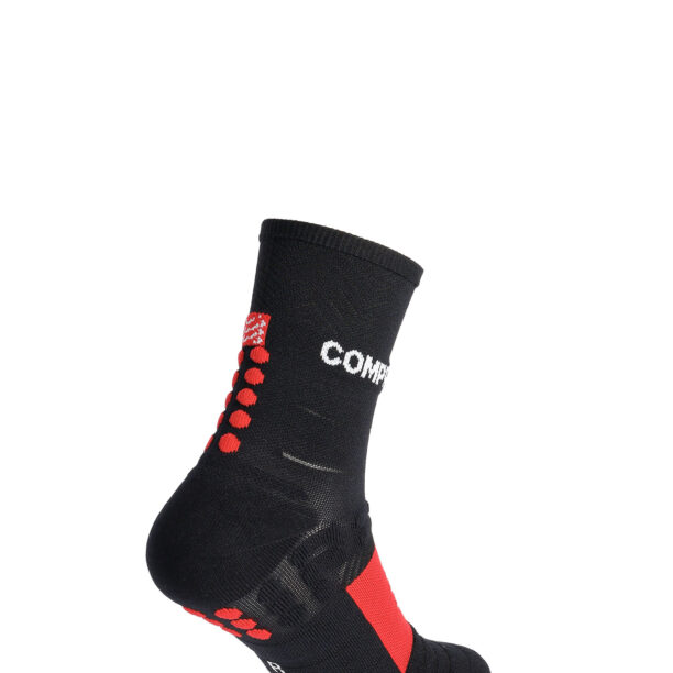 Șosete alergare Compressport Pro Racing Socks Winter Run - black/high risk red preţ