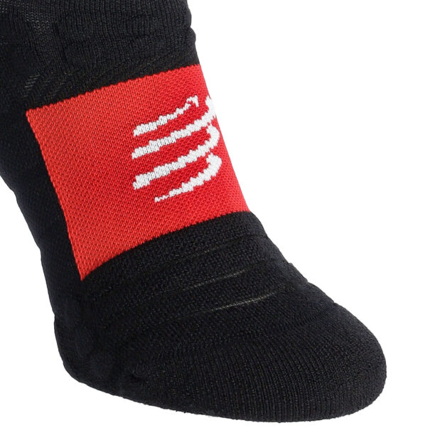 Preţ Șosete alergare Compressport Pro Racing Socks Winter Run - black/high risk red