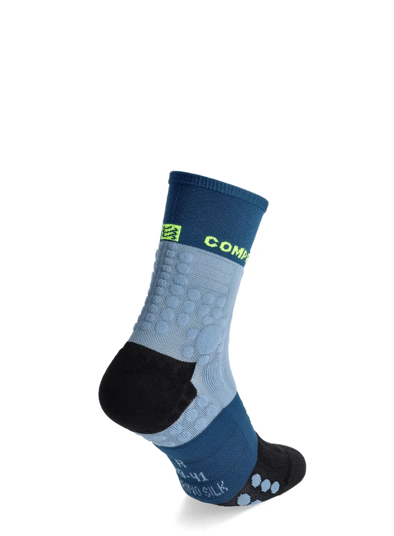 Șosete alergare Compressport Pro Racing Socks Winter Trail - denim/poseidon preţ