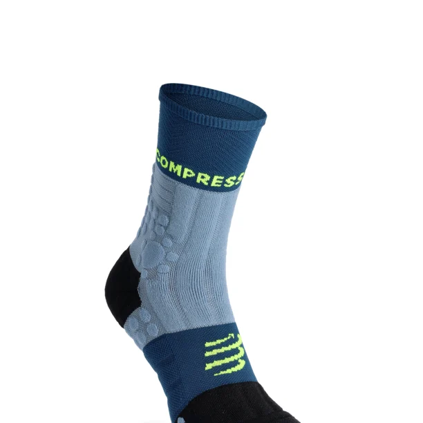 Șosete alergare Compressport Pro Racing Socks Winter Trail - denim/poseidon