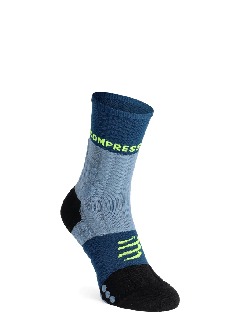 Șosete alergare Compressport Pro Racing Socks Winter Trail - denim/poseidon