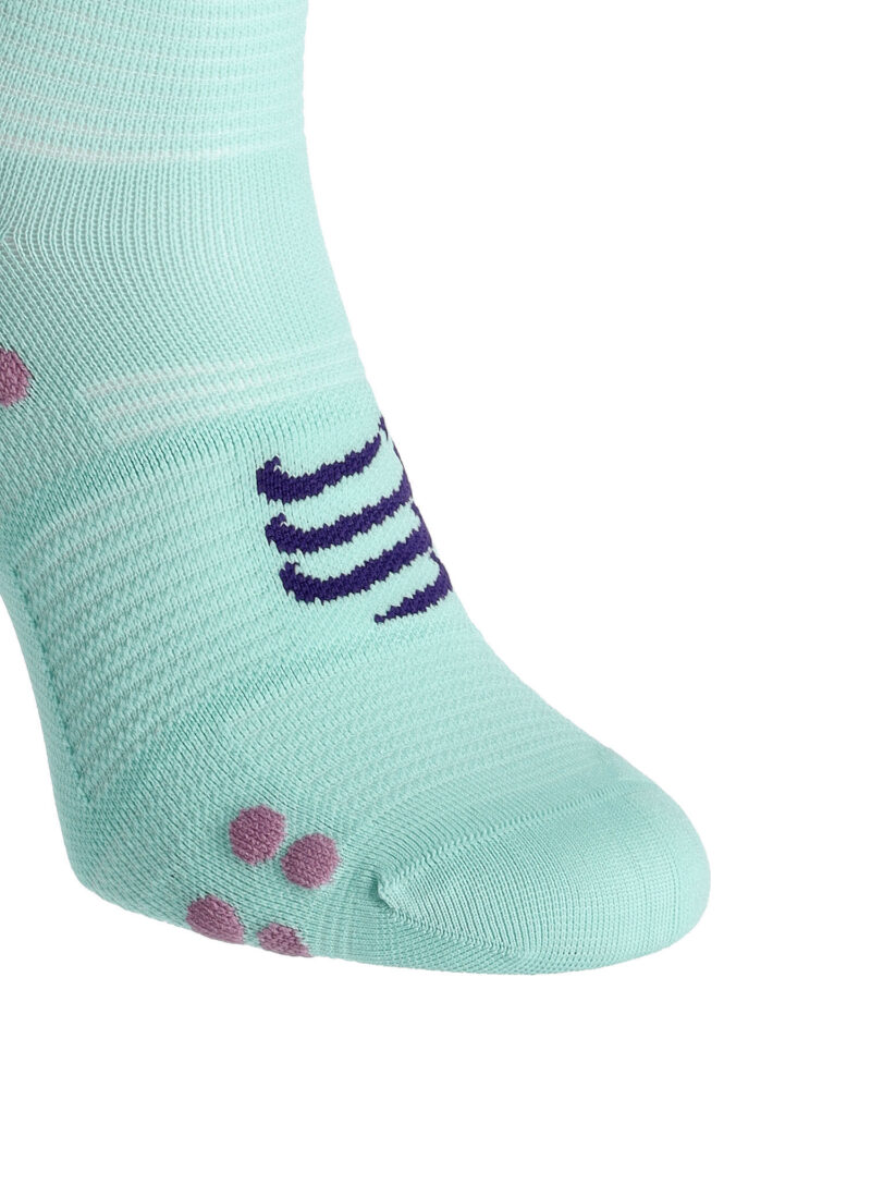 Preţ Șosete alergare Compressport Pro Racing Socks v4.0 Run High - shell blue/purple