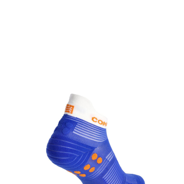 Șosete alergare Compressport Pro Racing Socks v4.0 Run Low - dazz blue/white preţ