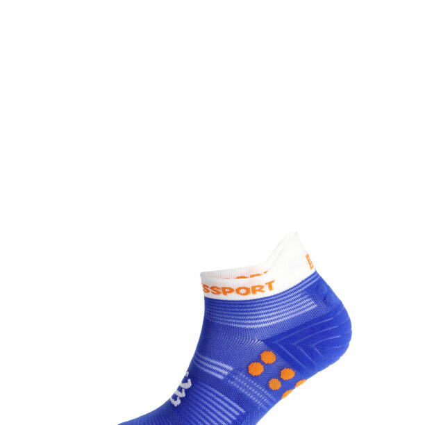 Cumpăra Șosete alergare Compressport Pro Racing Socks v4.0 Run Low - dazz blue/white