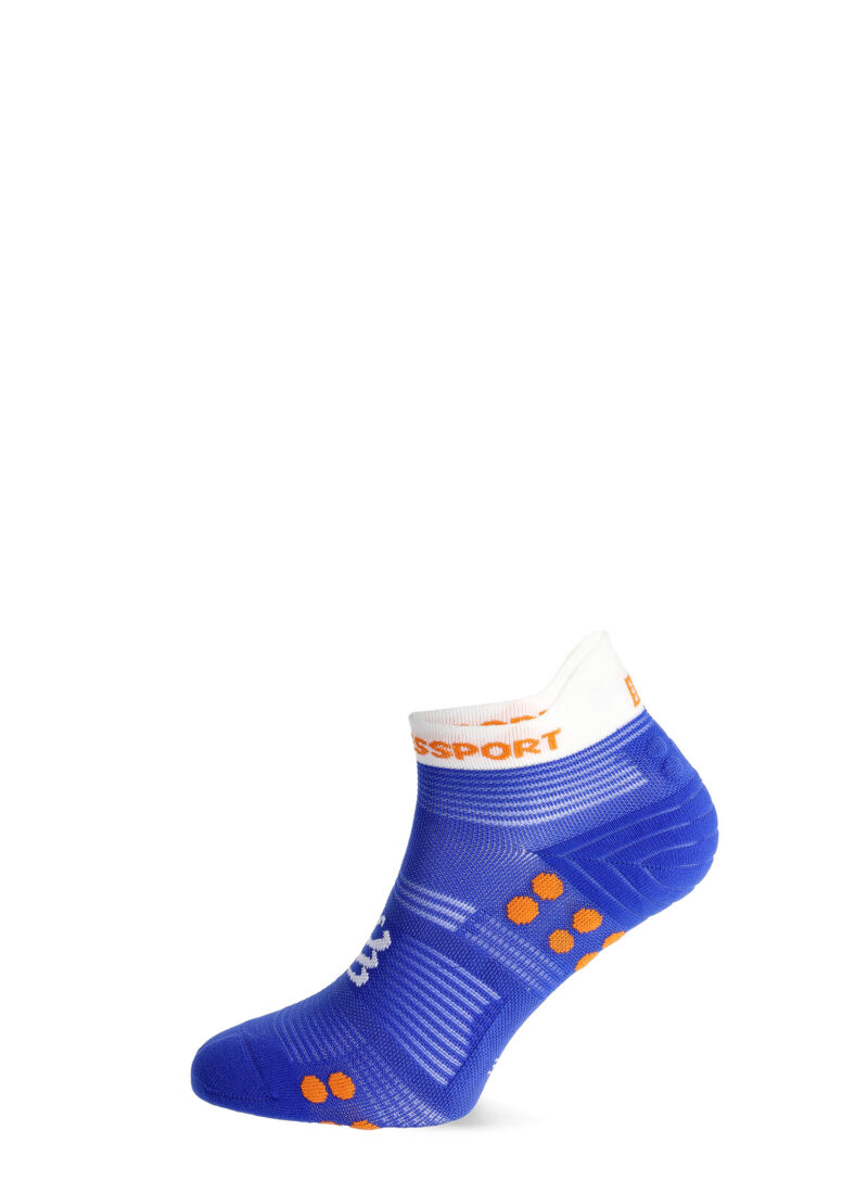 Cumpăra Șosete alergare Compressport Pro Racing Socks v4.0 Run Low - dazz blue/white