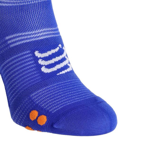 Preţ Șosete alergare Compressport Pro Racing Socks v4.0 Run Low - dazz blue/white