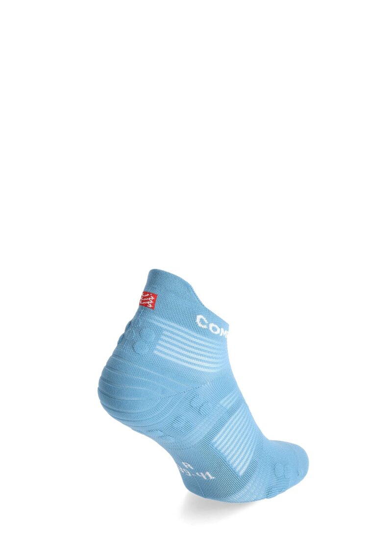 Șosete alergare Compressport Pro Racing Socks v4.0 Run Low - niagara blue/white preţ