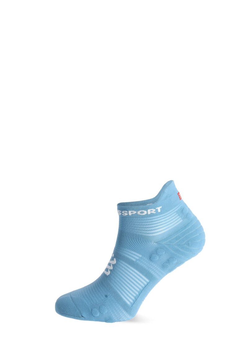 Cumpăra Șosete alergare Compressport Pro Racing Socks v4.0 Run Low - niagara blue/white