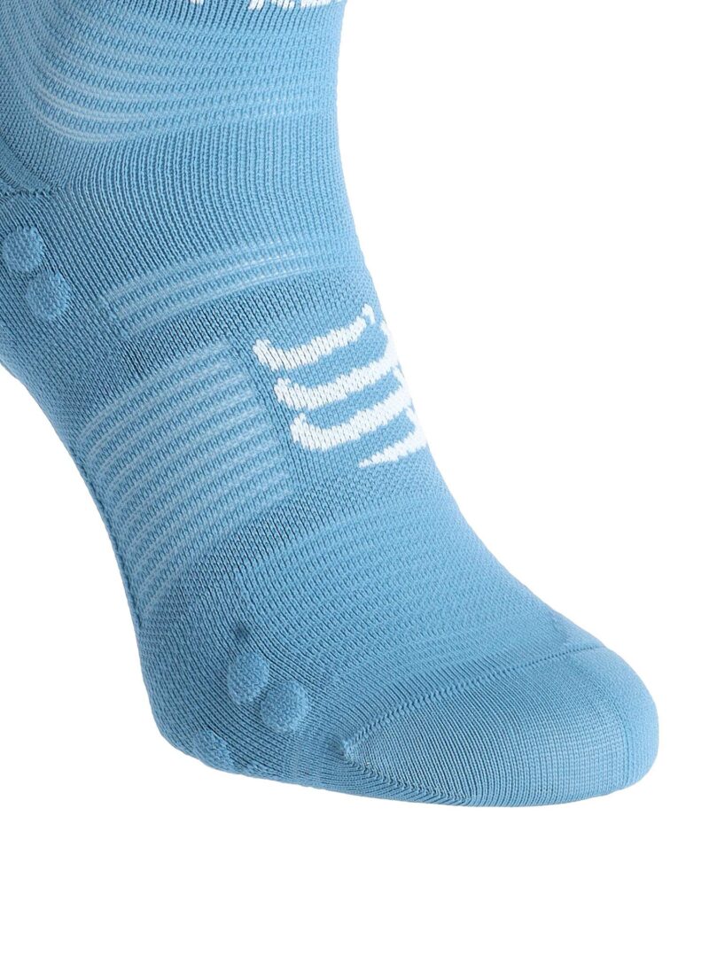 Preţ Șosete alergare Compressport Pro Racing Socks v4.0 Run Low - niagara blue/white