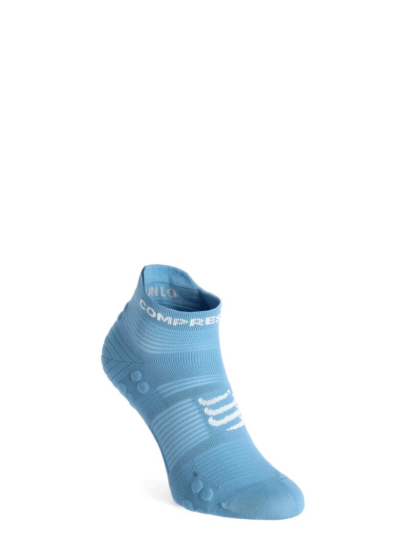 Șosete alergare Compressport Pro Racing Socks v4.0 Run Low - niagara blue/white