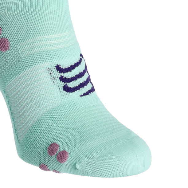 Preţ Șosete alergare Compressport Pro Racing Socks v4.0 Run Low - shell blue/purple