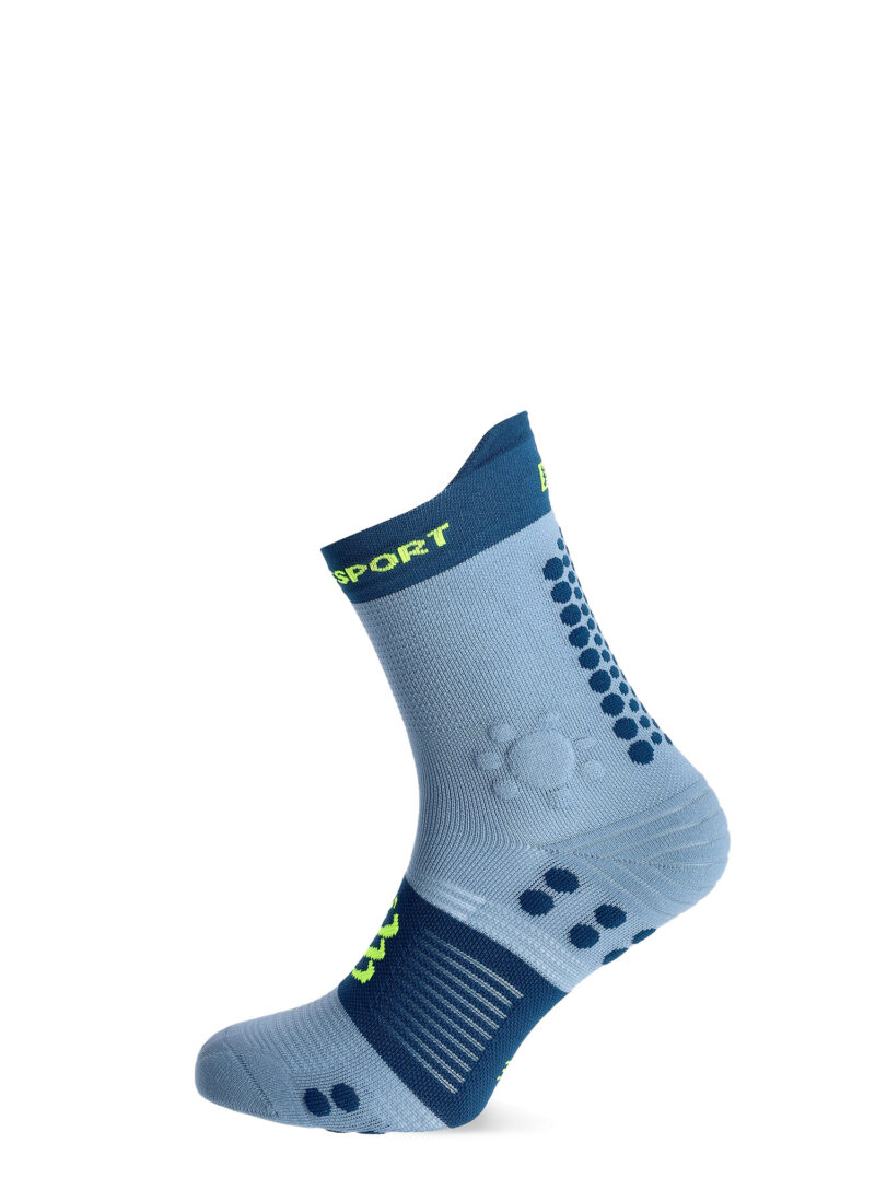 Cumpăra Șosete alergare Compressport Pro Racing Socks v4.0 Trail - denim/poseidon