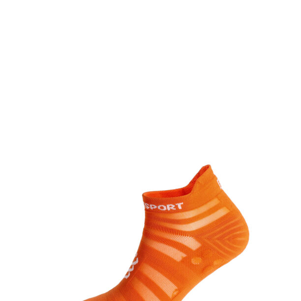 Cumpăra Șosete alergare Compressport Pro Racing Socks v4.0 Ultralight Run Low - fire/white