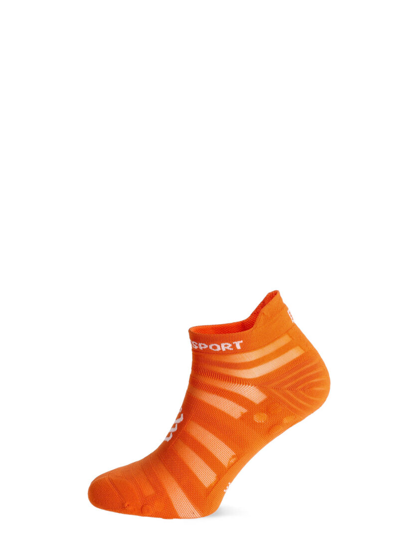 Cumpăra Șosete alergare Compressport Pro Racing Socks v4.0 Ultralight Run Low - fire/white