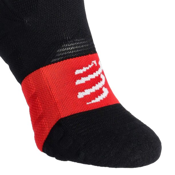 Preţ Șosete alergare Compressport Ultra Trail Socks v2.0 - black/red