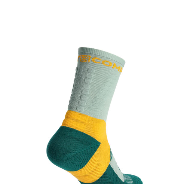 Șosete alergare Compressport Ultra Trail Socks v2.0 - slate grey/saffron preţ